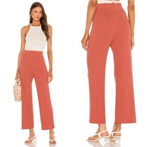 NWT Cult Gaia‎ Jada Knit Pants in Jasper Size Large